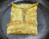 Hình bước làm 2 của món Cơm chiên hoàng bào