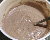 A picture of step 3 of Chocolate idli.