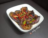 Foto langkah ke 7 dari resep 🍆 Terong Sobek Saus Pedas Manis Wijen (Versi Reels) Jesslyn Orlane.