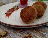 A picture of step 10 of Crunchy Walnut-Sprouts Cutlet.