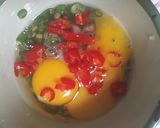 Foto langkah ke 1 dari resep Telur Dadar Kacang Panjang.