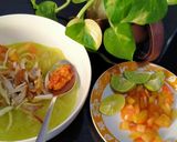 Foto langkah ke 8 dari resep Soto ayam kuah kuning.