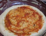 Foto langkah ke 4 dari resep Pizza teflon sederhana.