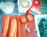 Foto del paso 1 de la receta: Albóndigas de Verduras en salsa saborizada de queso