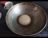 A picture of step 2 of Chicken Buns ❤️.