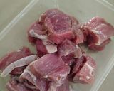 Foto langkah ke 1 dari resep Dendeng Balado Basah.