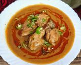 A picture of step 3 of Chicken nihari.
