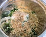 Une image de l'étape 12 de Croquettes de courgettes au parmesan et coriandre.