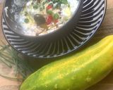 Une image de l'étape 8 de 🥒TZATZIKI🪹🍃CONCOMBRE 🥒🍋AU YAOURT GREC 🍶🧉.