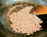 A picture of step 1 of Rich and Spicy Tantanmen (Japanese Dan Dan Noodles).