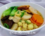 Hình bước làm 3 của món Mì Tiềm chay