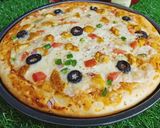 A picture of step 4 of Chicken Tikka Pizza 🍕🍕.