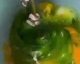 Gambar langkah 4 resipi Kek Pandan Cheese.