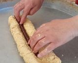 A picture of step 3 of Maqrout Ez-Zeit (Semolina Date Cookies).