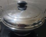A picture of step 4 of Falahari Idli.