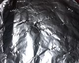 A picture of step 8 of Smokey Saudi chicken mandi.مندى بالدجج.