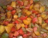 A picture of step 2 of Sweet & sour chakalaka.