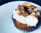 Φωτογραφία βήματος 9 της συνταγής Cupcake με γλάσο αναρή-βούτυρο και μέλι με καρύδια