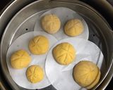 Hình bước làm 5 của món BÁNH BÍ ĐỎ NHÂN THỊT (blw)