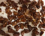 A picture of step 2 of Roasted pecan nuts with jaggeryVeganuary.