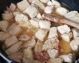 Une image de l'étape 4 de °Blanquette de poulet à la bière°.