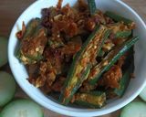 मसाला भेंडी(masala bhindi recipe in hindi) रेसिपी चरण 3 फोटो