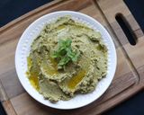 A picture of step 3 of Lemon & Mint Fava Bean Dip.