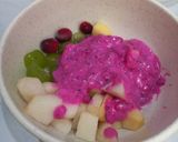 Foto langkah ke 3 dari resep Salad dressing buah naga.