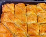 A picture of step 9 of Lebanese Baklava.