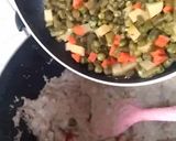 A picture of step 12 of White Gravy Veg Korma.