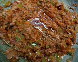 A picture of step 6 of Cheese pav bhaji.