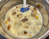 Foto del paso 9 de la receta: Pudding de bizcocho con melocotón en almíbar