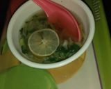 A picture of step 5 of Lemon coriander soup.