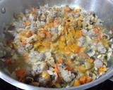 Foto del paso 4 de la receta: Falso cuscús de coliflor con albóndigas
