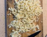 A picture of step 1 of Peas aloo subji.