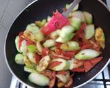 A picture of step 4 of Turai ka Salan (Ridge gourd Curry).