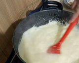 A picture of step 5 of Kesariya Rabdi.