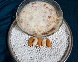 A picture of step 2 of Sago khir.