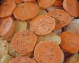Édesburgonyás rakott tarja recept fázis 2 fotója