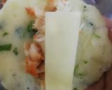 A picture of step 3 of Stuffed chicken n cheese crouqettes #CookpadRamadan.