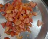 A picture of step 1 of Paneer bhurji.