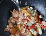Foto langkah ke 4 dari resep Udang Tahu Masak Santan.