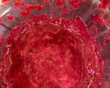 A picture of step 2 of Beetroot Smoothie bowl.