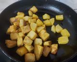 A picture of step 2 of Spicy Suran / Ol Curry in Bihari Style.