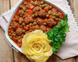 عکس مرحله 1 از دستور خورش نخودفرنگی لبنانی 🌸