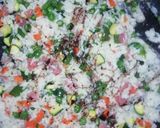 A picture of step 7 of Chinese stir fry rice #my unique recipe.