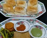 A picture of step 6 of Vada Pav.