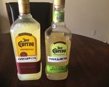 A picture of step 1 of California Farm Tequila Wine Margarita.