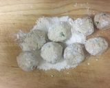 Hình bước làm 3 của món Đậu hũ viên chiên giòn
