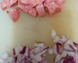 Foto del paso 3 de la receta: Quinua colorida con chorizo